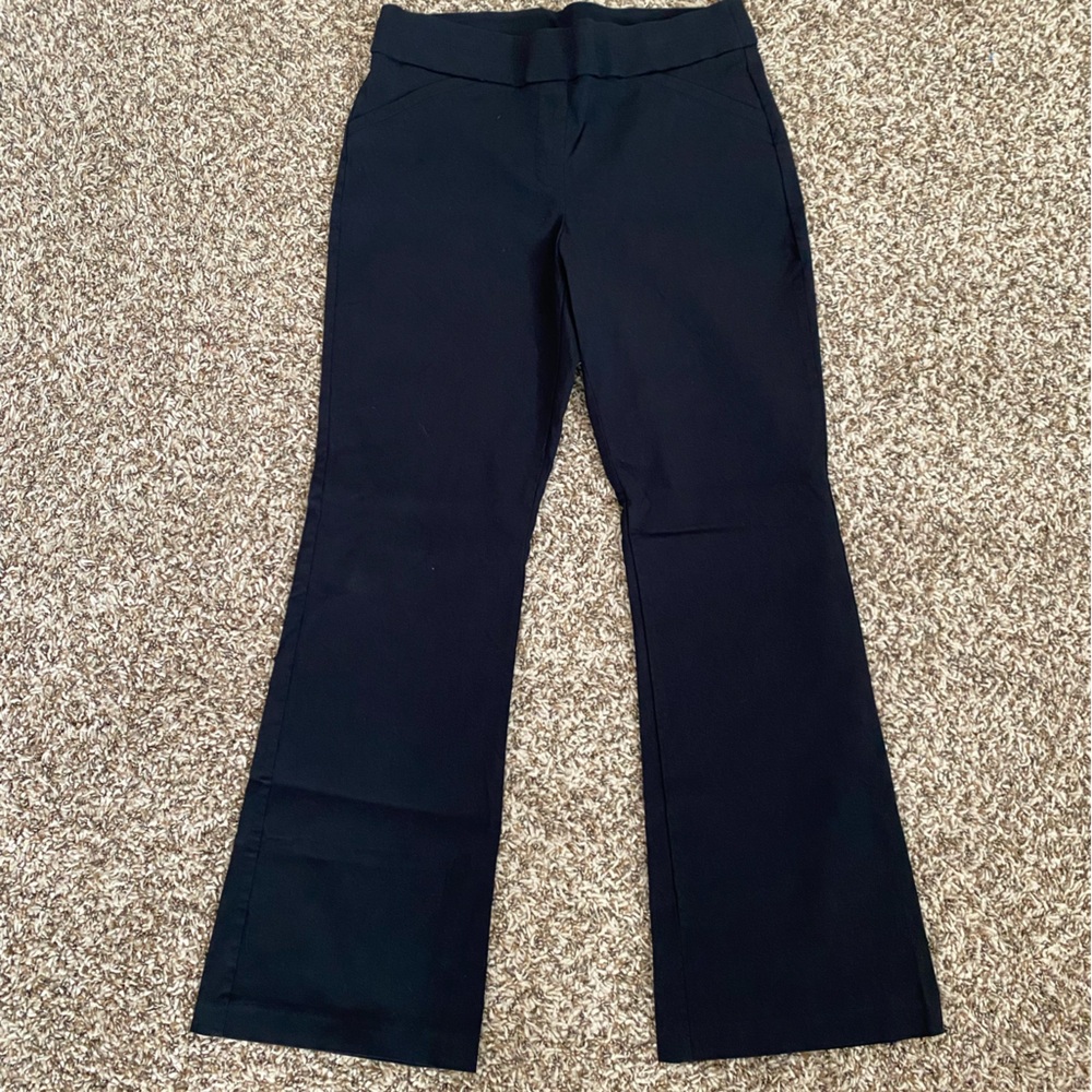 Kim Rogers trousers Flare 10Short NWOT BLACK
